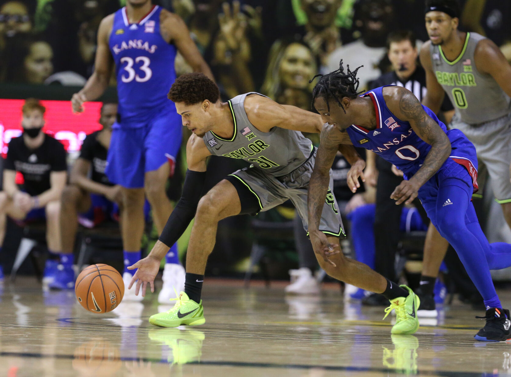 Baylor Kansas Basketball